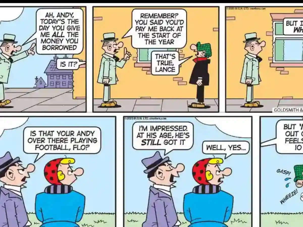 Andy Capp Best Funny Comics For New Year The Far Side Comics